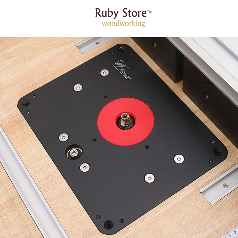 Heavy Duty Router Lift with Aluminium Router Insert Plate