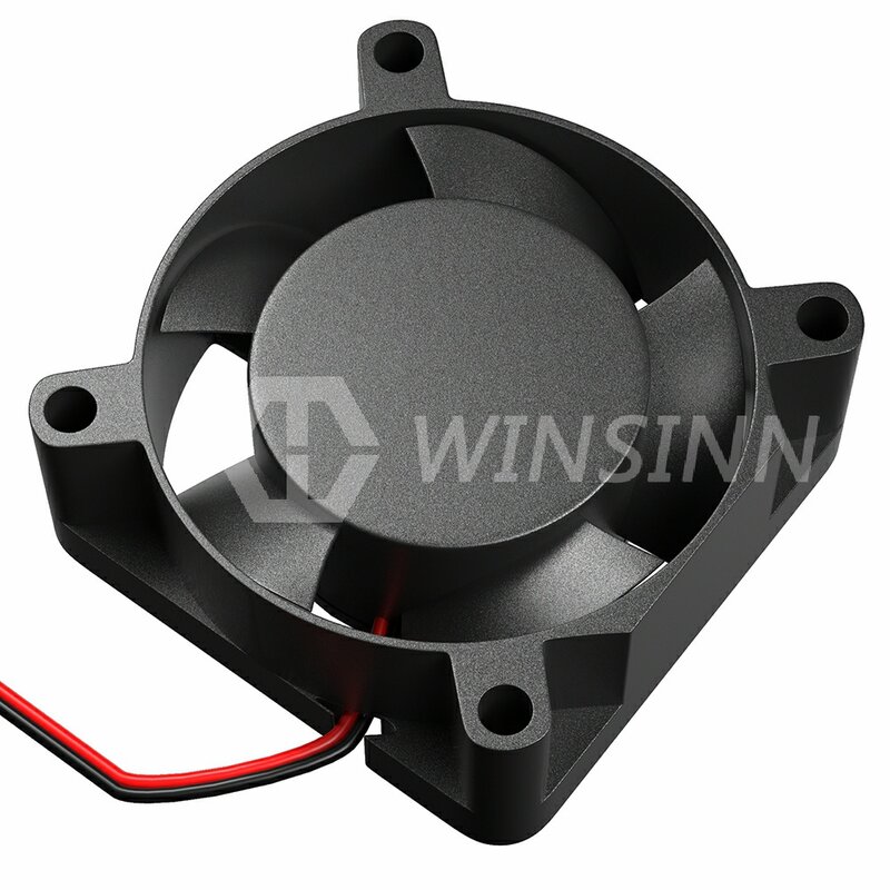 WINSINN-Brushless Cooling Fan, 2PIN, hidráulico, rolamento de esferas duplo, DC 5V, 12V, 24V, 25x10mm, 2510