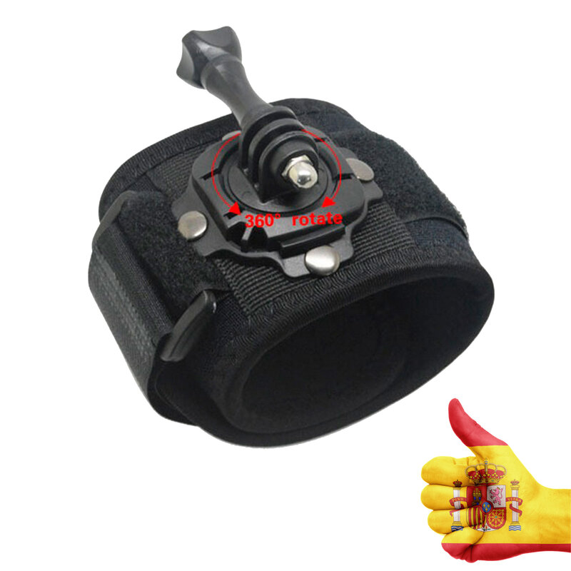 Bracer tonearm fixture Camera SJCAM Sports Action Mi Yi 4K Adjustable Rollei GoPro
