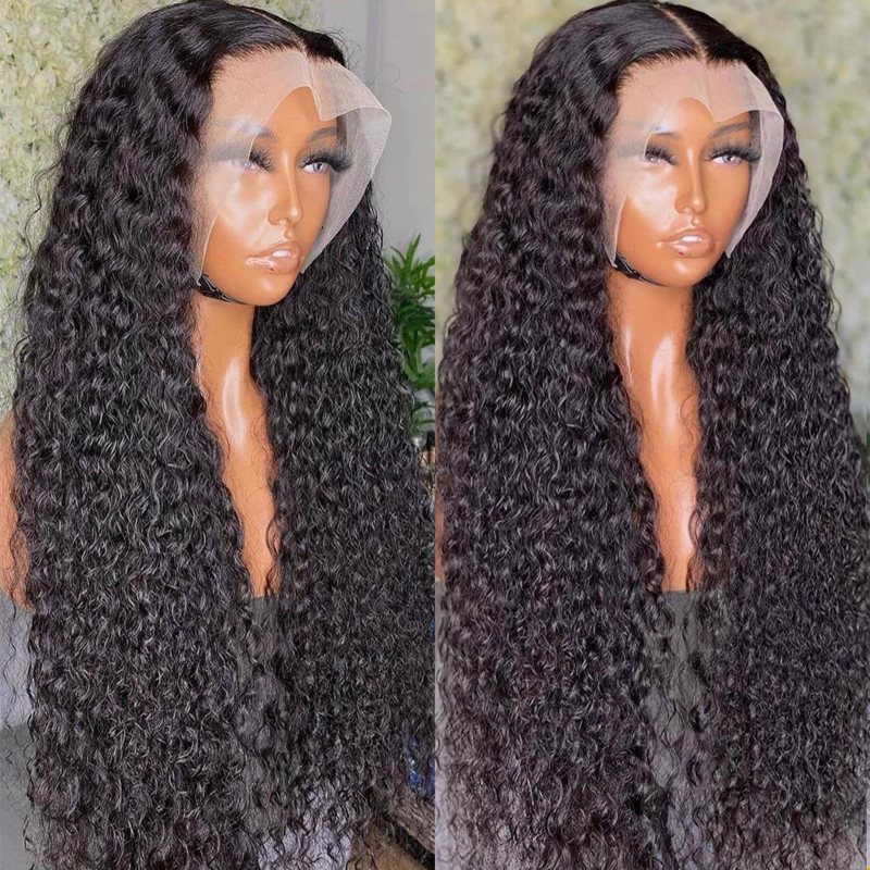 Парик из кудрявых человеческих волос 180% плотность афро кудрявые парики на сетке передний парик 13X6 человеческие волосы парики Hd прозрачные на сетке передний парик для женщин