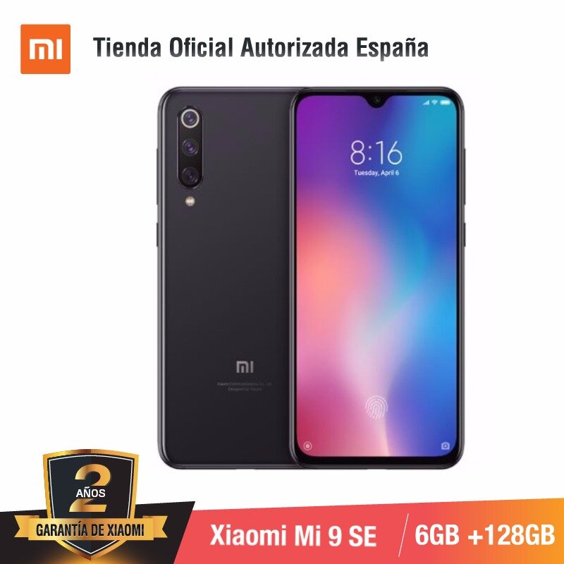 Globale Version für Spanien] Xiao mi mi 9 SE (Memoria interna de 128 GB, RAM de 6 GB, Triple camara de 48 MP) smartphone