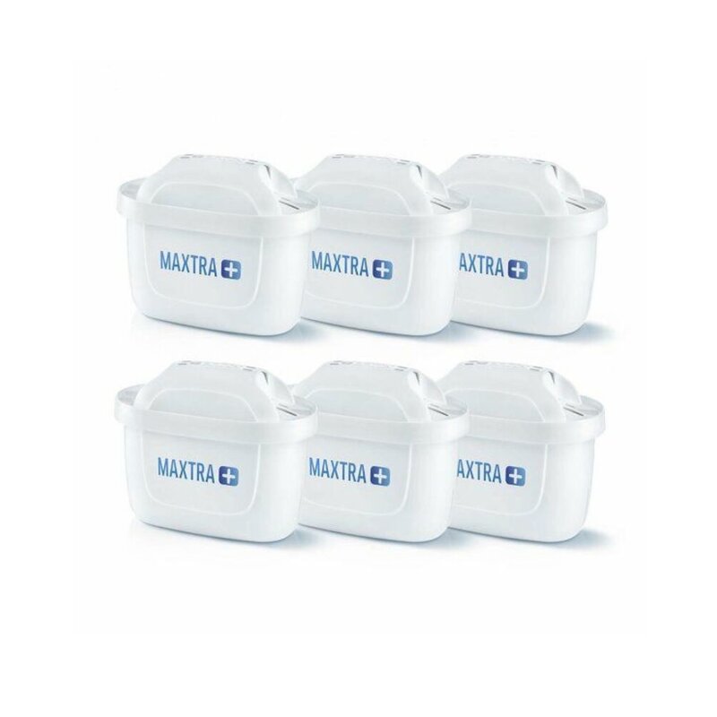 BRITA MAXTRA-cartuchos de filtro de agua de estilo Universal para jarras, elemento de carbón activado, reduce el arsénico de plomo y más, 6 piezas