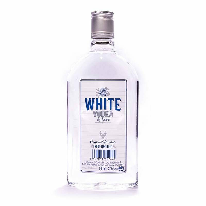 Vodka Rosée blanc, bouteille plastique 0.5L