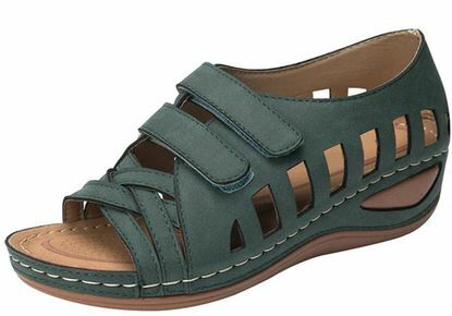 YEELOCA 2020 탑 셀러 여성 샌들 m002 폴카 도트 여름 신발 Anti-slip round-Toe PO547