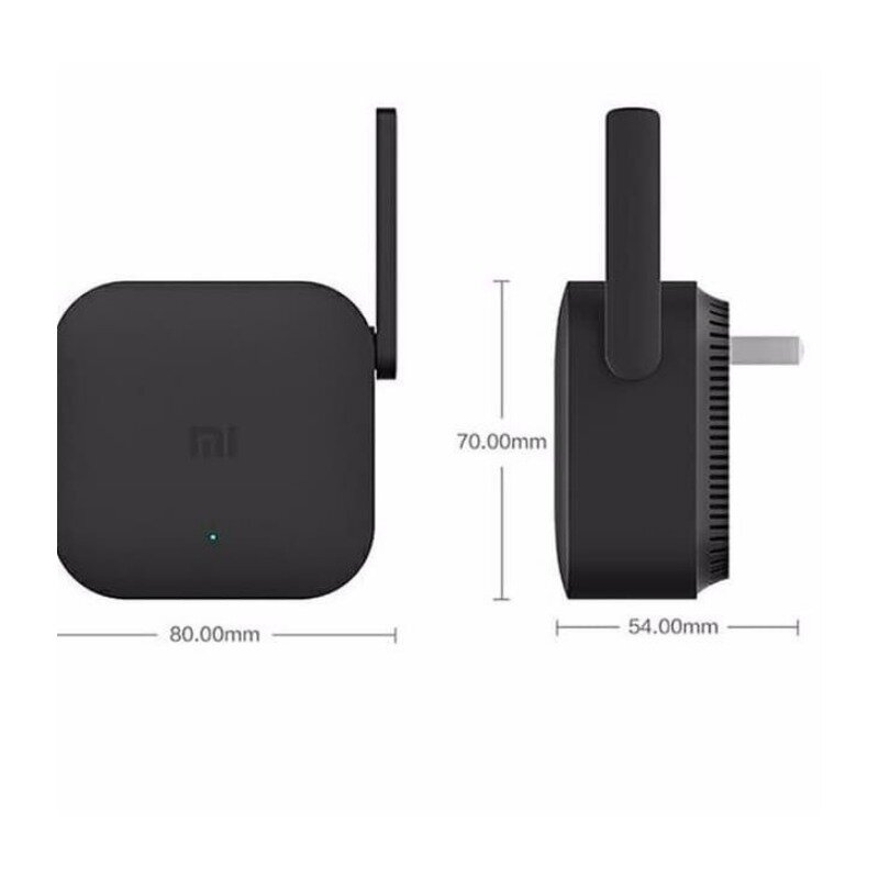 Xiaomi Mi WiFi Range Extender Pro -EU STECKER (Wi-Fi Repeater Wifi Signal Abdeckung Extender Repeater 2,4G Mi wireless Schwarz Router)