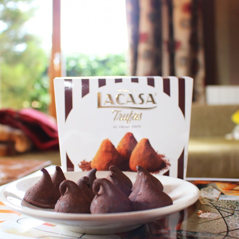 Truffles lacase to pure cocoa · 100 g