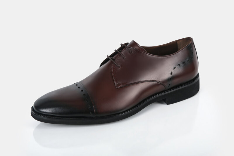Moderno e confortável à moda quatro temporada sapatos masculinos pintados à mão personalizado 100% couro genuíno