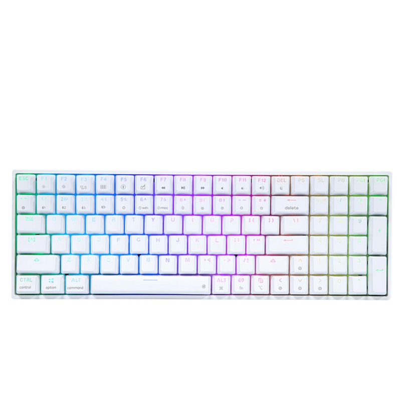Skyloong GK96S 100 Schlüssel Hot-Swap RGB Drahtlose/Verdrahtete Mechanische Tastatur Gateron Mechanische Schalter Panda für Gaming Tastatur
