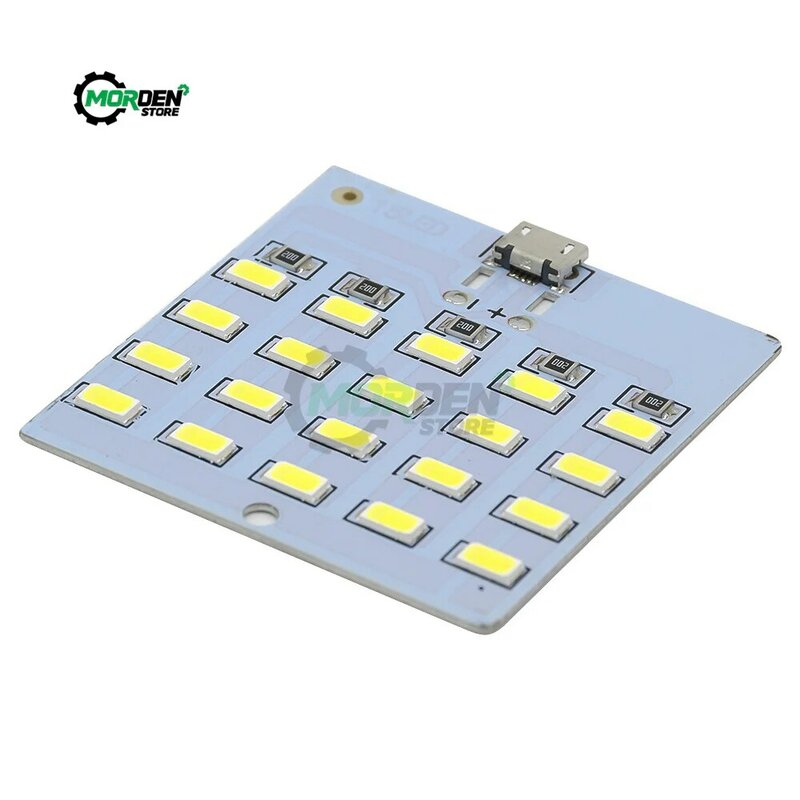 Panel de iluminación LED con Usb 5730, luz de emergencia móvil, accesorios de luz nocturna, blanco, Mirco, smd 5730, 5V, 430mA ~ 470mA