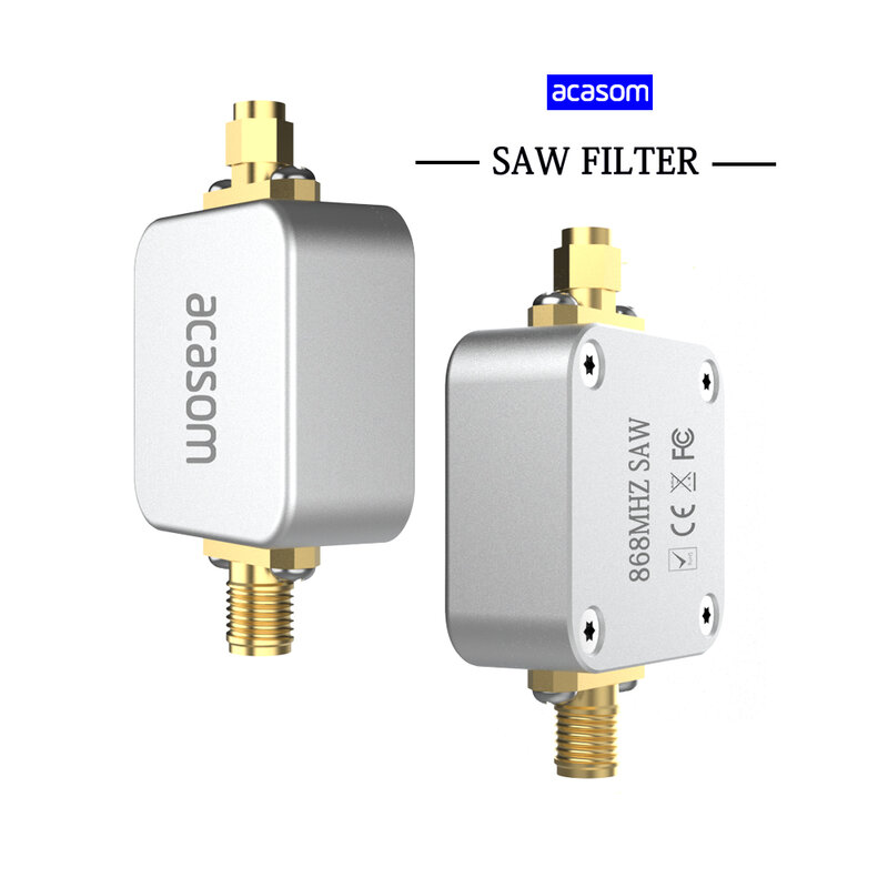 Filtro de sierra de 868MHz para amplificador de red de helio, filtro de paso de banda, 863MHz, 870MHz