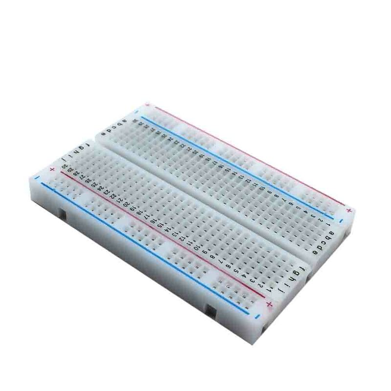 Taidacent 10 Pc 400 punkt Breadboard Splicable Solderless Circuit Breadboard IC płyta testowa tablica doświadczalna ze skoczkiem
