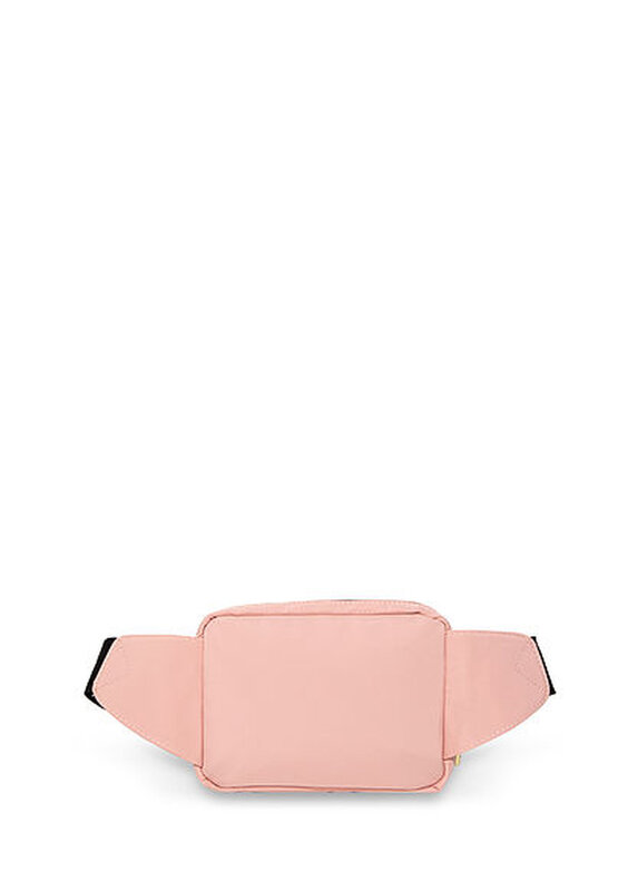 Карманная розовая поясная сумка