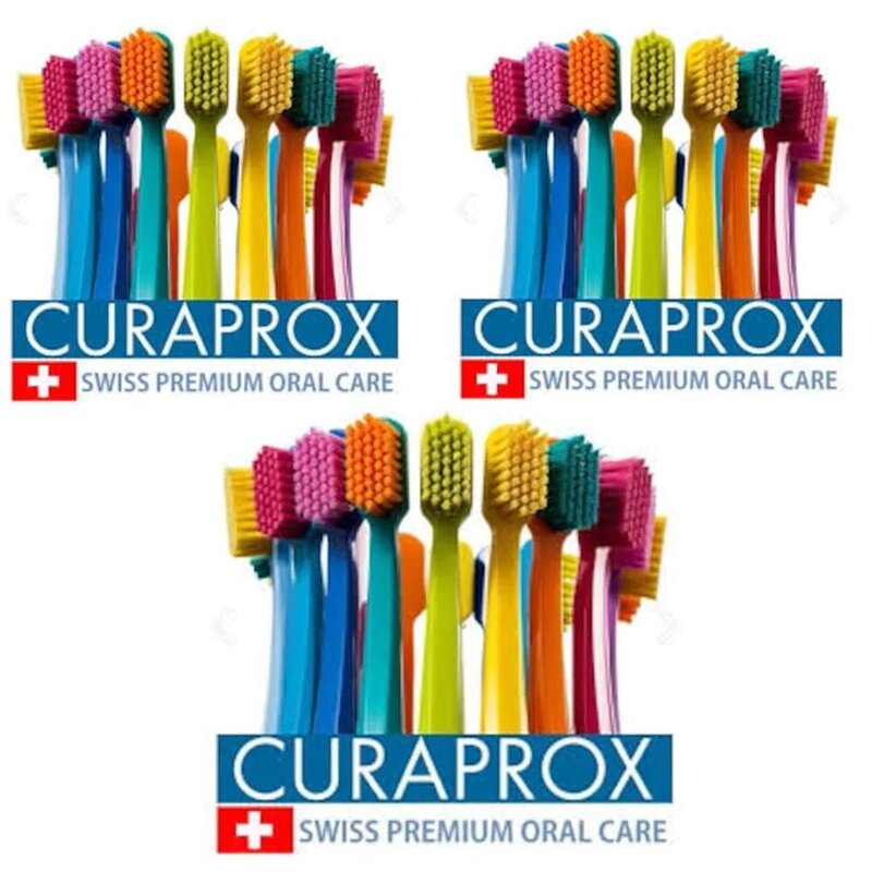 Curaprox CS 5460 فرشاة أسنان فائقة النعومة متوفر العديد من الألوان الأصلية