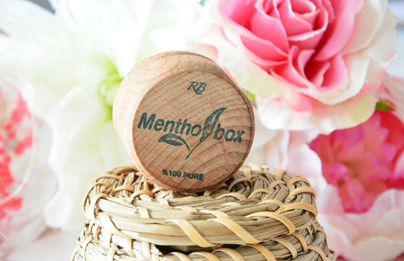 Menthol stone 100% natural solution massage Spa cream stone 7G for migraine and head neck joint waist leg pain.