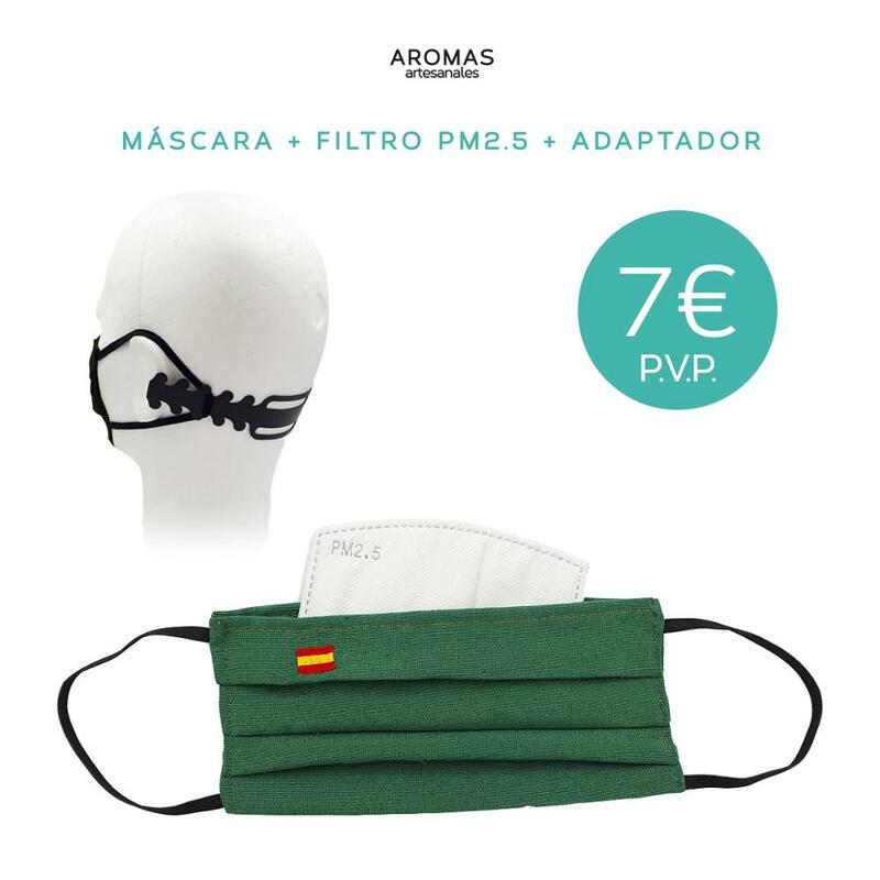 スペイン国旗マスク刺繍ゴム、にカバー口鼻と活性炭フィルターpm2.5とアダプタ固定マスク