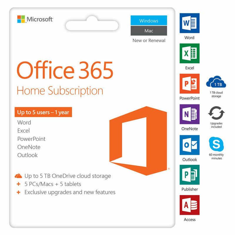 Microsoft Office 365 conto a vita per 5 dispositivi di attivazione di MS Office chiave Ufficio 365 Pro Plus Ufficio 2019 di licenza