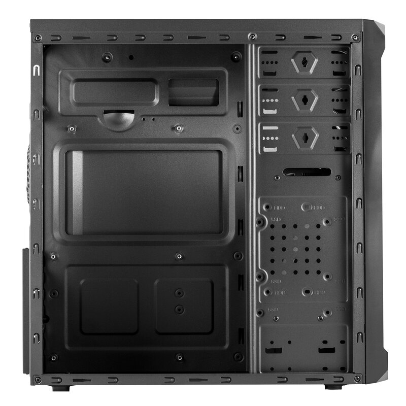 Компьютер Box PC desktop Semitorre Atx KORE USB 3,0 black-NOX