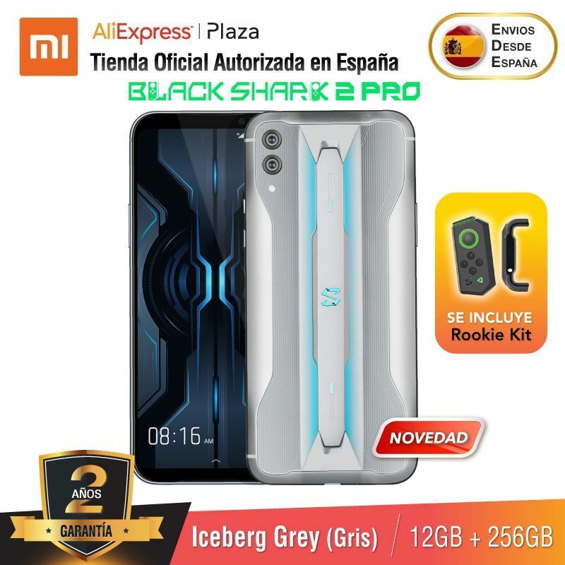 [Wersja globalna dla hiszpanii] Black Shark 2 Pro (Memoria interna de 256GB, RAM de 12GB)