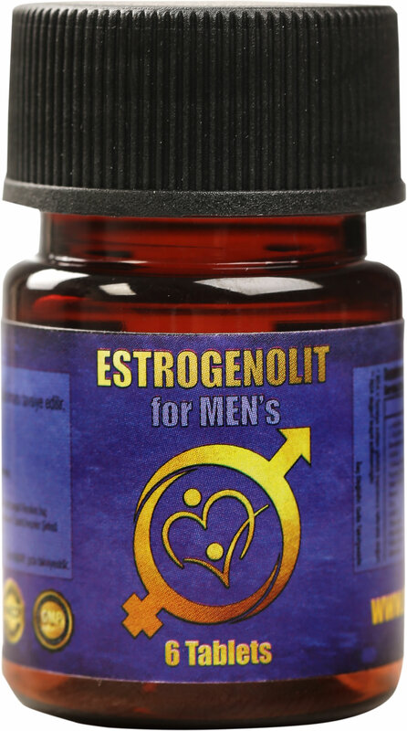 Estrogenolit para suplemento alimentar masculino para homem