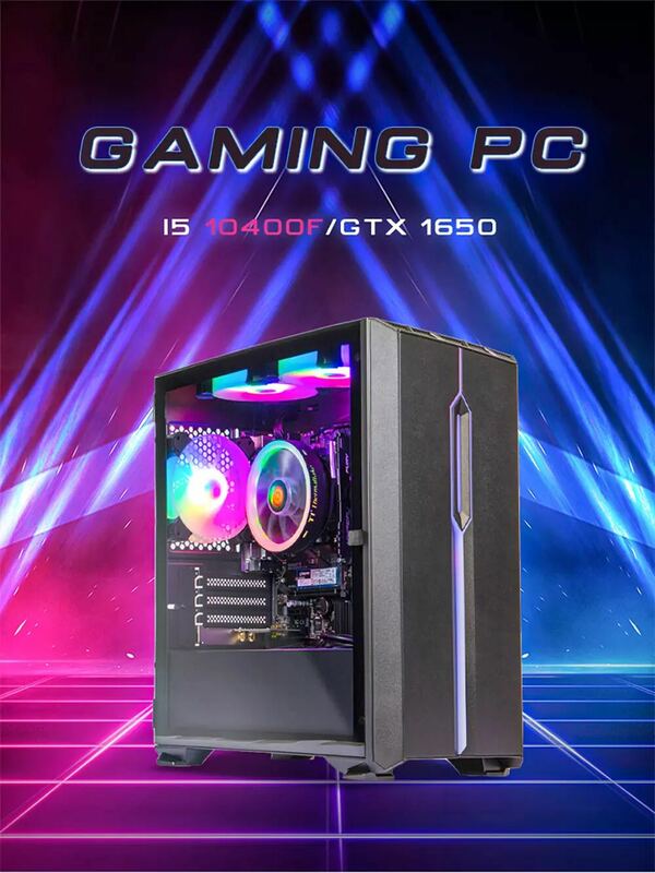 Pc Gaming Intel Xeon E5 2650 Intel I5 CPUVideo card R7 GTX1050ti 16GB 256GB SSD Windows 10 Pro Key Desktop System unit Pc Gamer