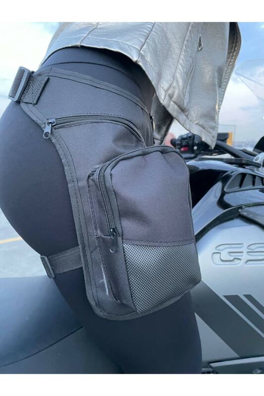Waist Leg 3 Pocket Motorcycle Bicycle Travel Bag Waterproof Belt Diagonal High Quality Cell Mobile Phone Wallet Storage