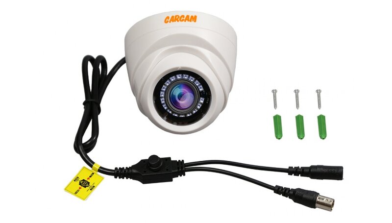 KIT de vídeo CCTV CARCAM 2M-4 listo