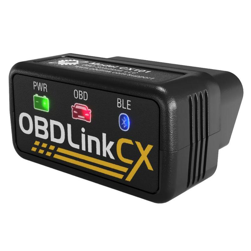 OBDLink CX Bimmercode Bluetooth 5.1 BLE Adapter OBD2 dla BMW/Mini, współpracuje z iPhone/iOS i Android, kodowanie samochodu, OBD II