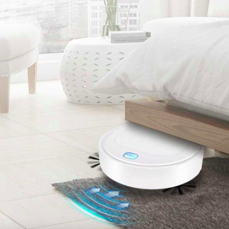 Smart robot vacuum cleaner. Intelligent robot vacuum cleaner. Dry and wet cleaning of your home. Lightweight stylish vacuum cleaner with turbo brushes. Wireless robot vacuum cleaner