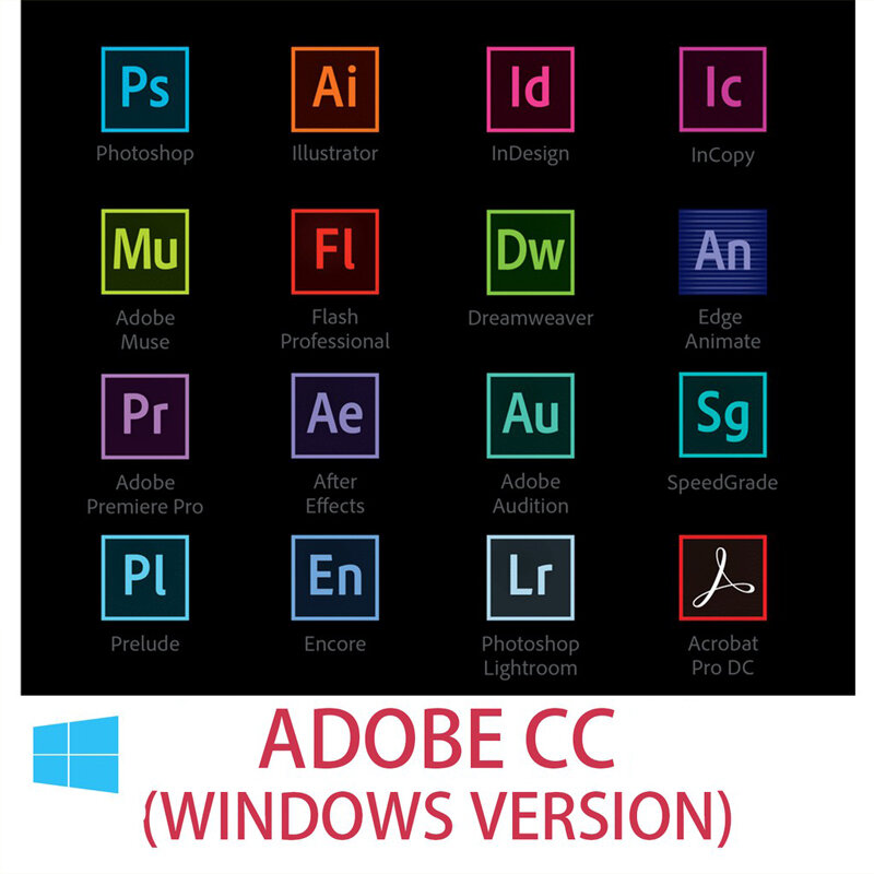 Adobe Creative Cloud 2021 Master kolekcja Windows | Pełna wersja | Aktywacja dożywotnia | ️Wielojęzyczny
