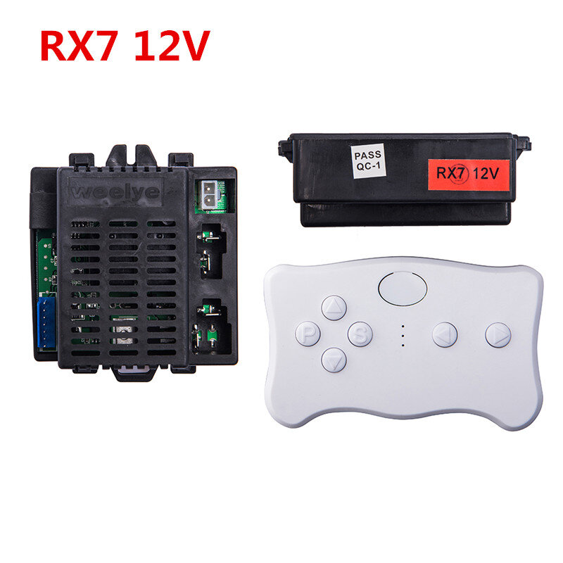 Wellye RX7 12V 2.4G เด็กไฟฟ้าของเล่นรถบลูทูธรีโมทคอนโทรล,คอนโทรลเลอร์ Smooth Start ฟังก์ชั่นส่ง