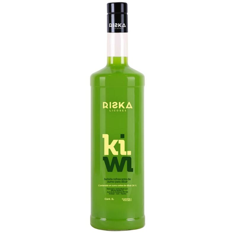 Riska-kiwi licor álcool 1 litro