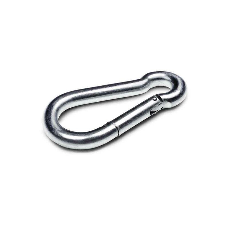 Carabiner nickel hanging lamps 6cm W x 6mm thickness