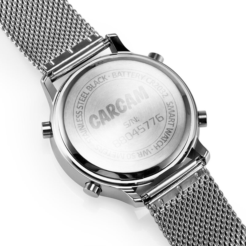 Reloj CARCAM SMART Watch EX18 con seguimiento de fitness, podómetro