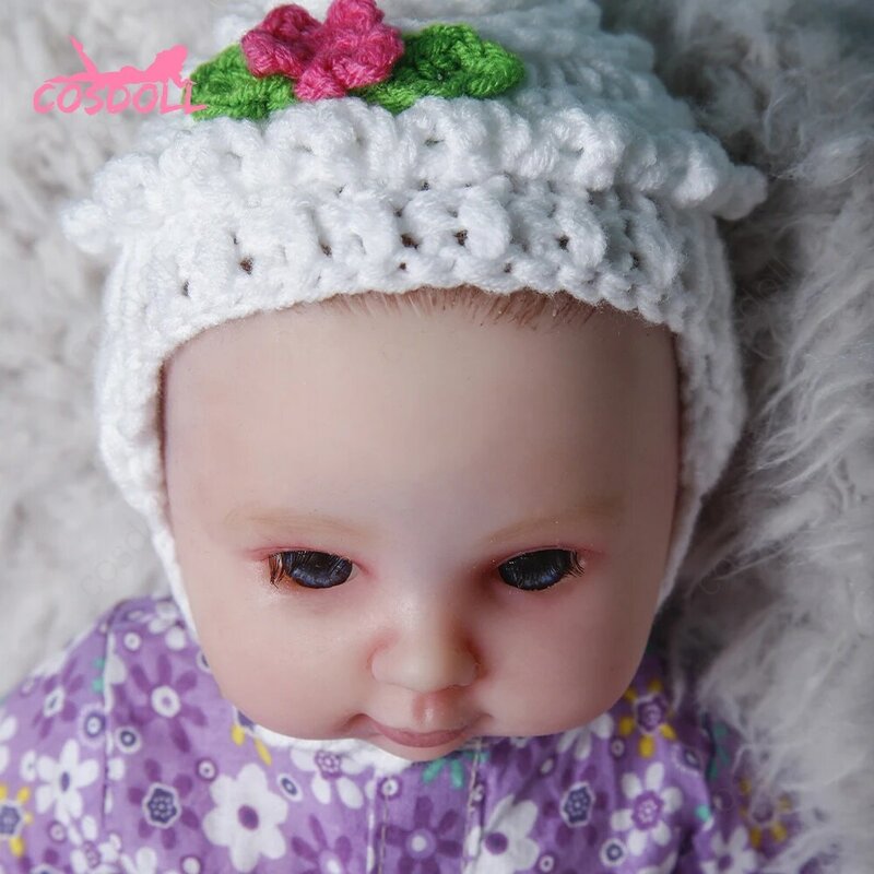 Reborn Doll Silicone Baby Reborn può fare il bagno bambola da 1.3KG bambino realistico per bambole per bambini, bambola Bebe di alta qualità da 31CM
