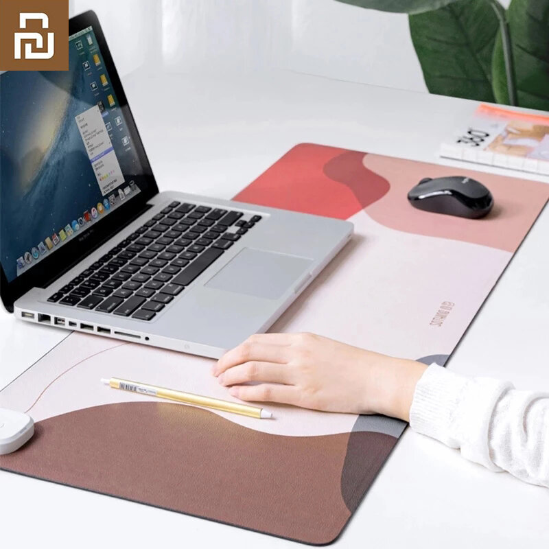Youpin sothing desktop almofada de aquecimento do escritório tapete rato quente calor rápido à prova dwaterproof água inteligente mais quente mesa almofada de escrita