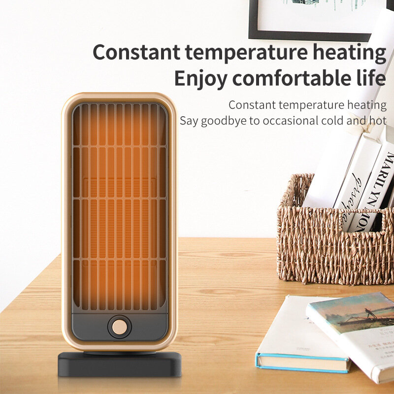 Youpin aquecedor de inverno ptc aquecedor de cerâmica 500w escritório casa ventilador aquecimento quarto ventilador de ar quente portátil aquecimento rápido