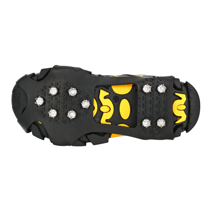 GT10 Light Ice & Snow Grips bitte Over scarpa/Boot Traction Cleat Slip-on Stretch calzature