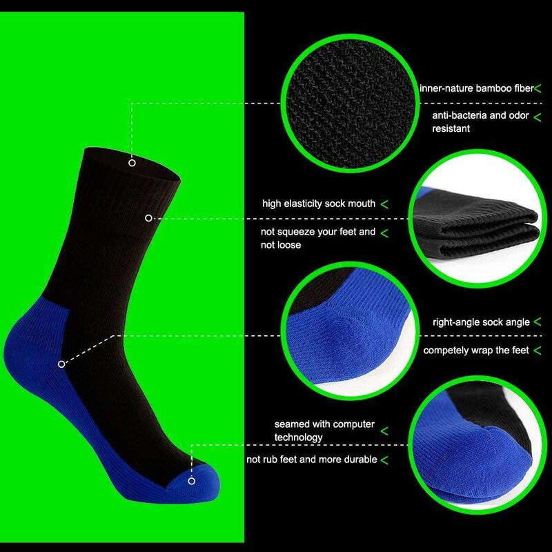 OTTERSHELLwaterproof Breathable ถุงเท้าสำหรับกิจกรรมกลางแจ้งกอล์ฟวิ่งขี่จักรยานเดินป่า Snow Boarding สเก็ต Mou