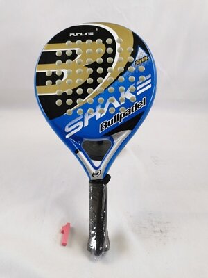 Bullpadel raquete de alta qualidade 3 camada fibra carbono genuinegoods placa raquete raquete de tênis espuma eva raquete praia padel