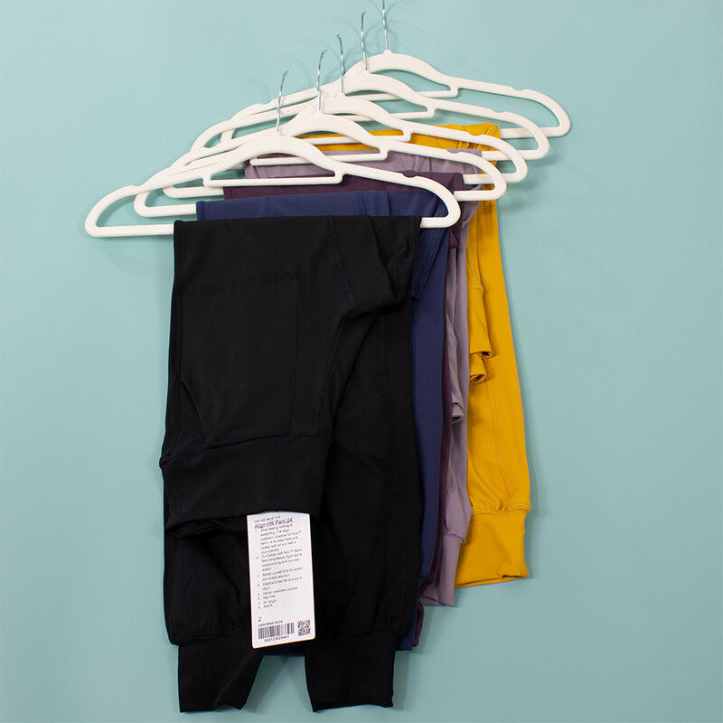 Lulu – pantalon de Jogging taille haute, décontracté, taille élastique, conçu pour les déplacements
