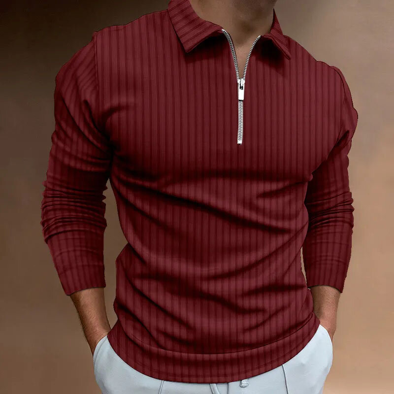 Polo vintage imprimé en 3D pour hommes, t-shirt à manches courtes, vêtements pour hommes