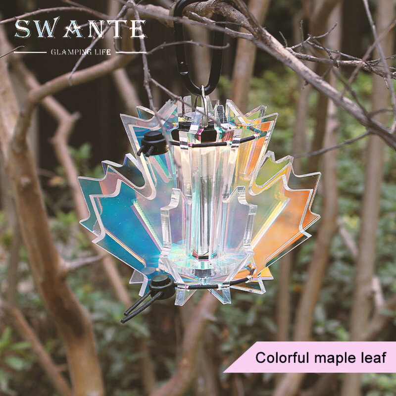 SWANTE – Micro Flash GZ, lampe d'atmosphère, lampe colorée en érable, antigel, accessoires pour lampes de Camping