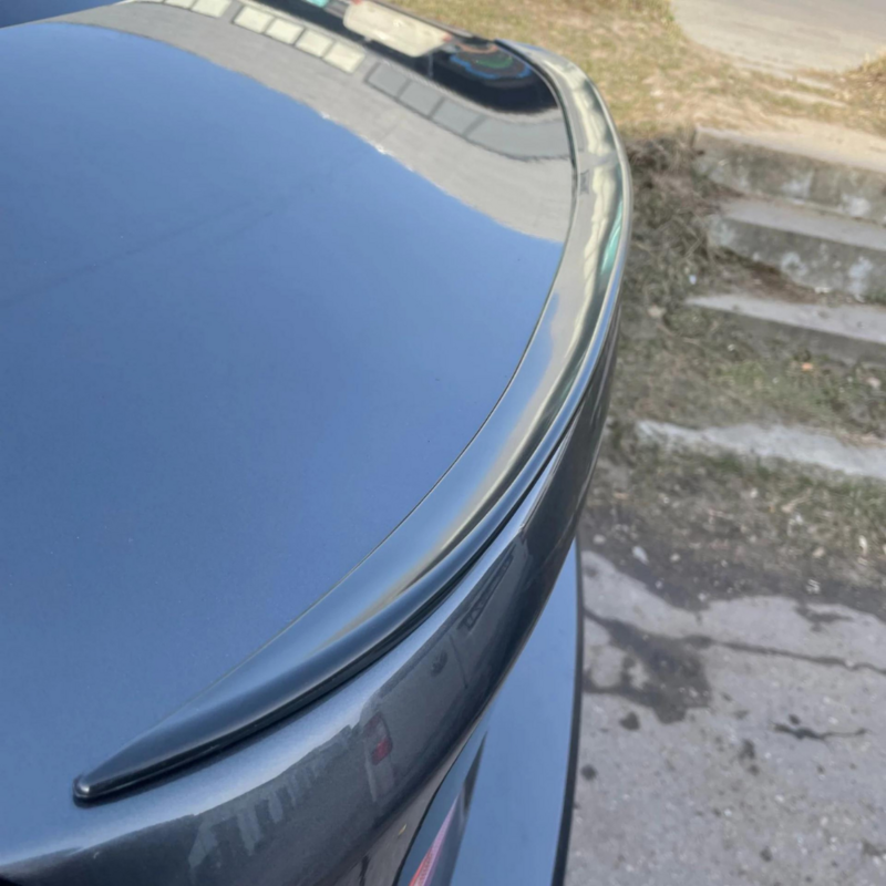 Spoiler del bagagliaio del tetto posteriore per BMW serie 3 F30 accessori per auto universale ala posteriore Lip Trim Spoiler ABS nero lucido 5D Styling