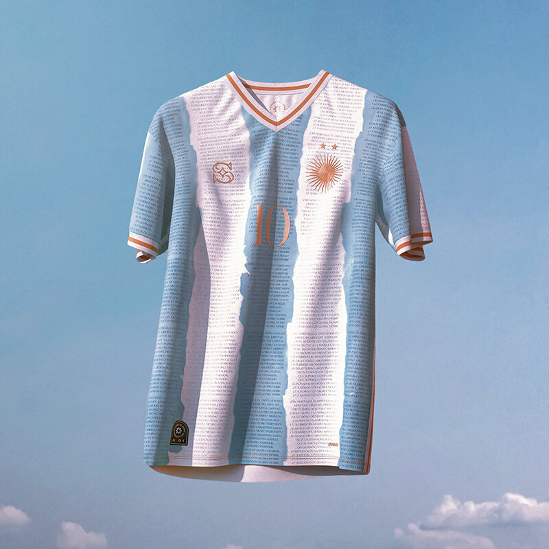 الأرجنتين الذكرى قميص مارادونا جيرسي