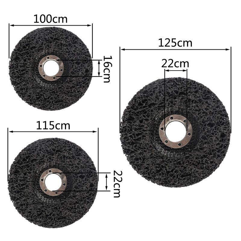 Diamond Grinding Disc Tools Polishing Strip Disc Abrasive Wheels Rust Remover Clean Grinding Wheels for Motorcycles Grinder Disc