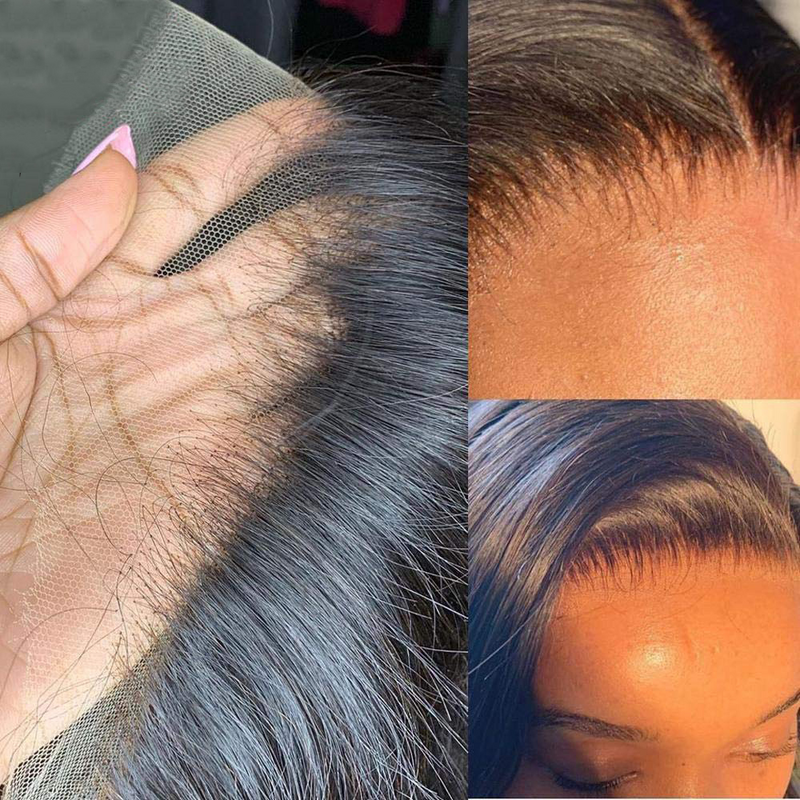 Tpart-Peluca de cabello humano liso de 13x4 para mujeres negras, postizo de encaje Frontal HD de 30 pulgadas, densidad de 250
