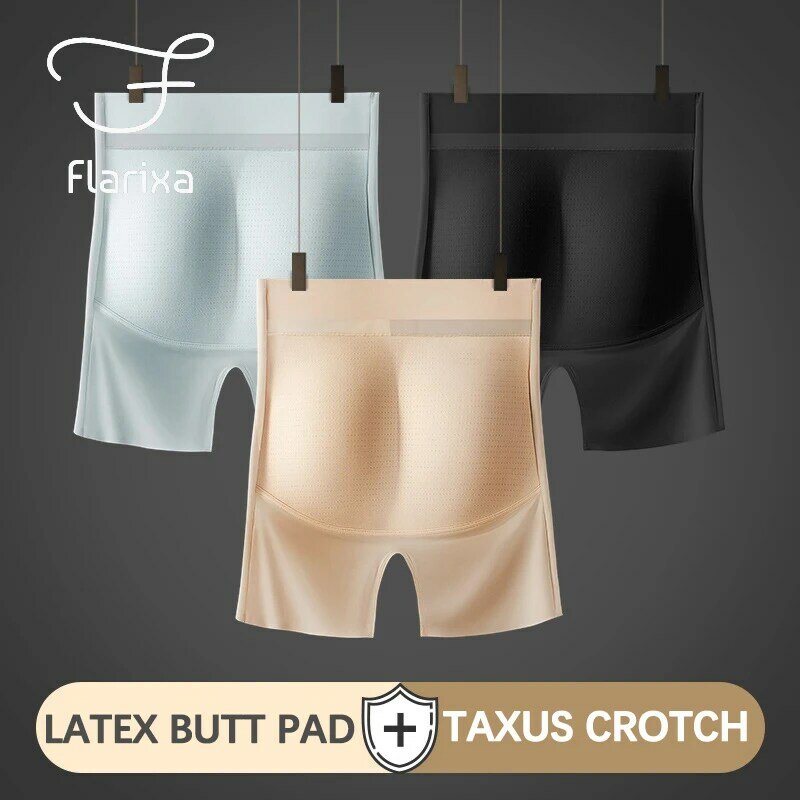 Flarixa – pantalon de sécurité sans couture pour femme, faux cul, rehausseur de hanche Invisible, sous-vêtement Push Up, culotte de contrôle