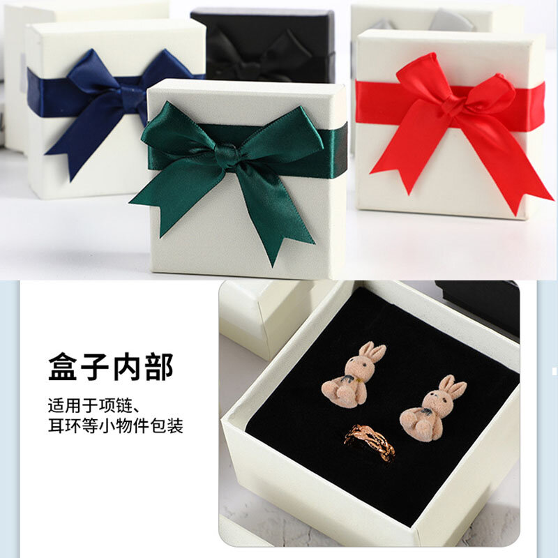 나비 매듭 보석 상자 목걸이 반지 귀걸이 선물 상자, 보석 상자