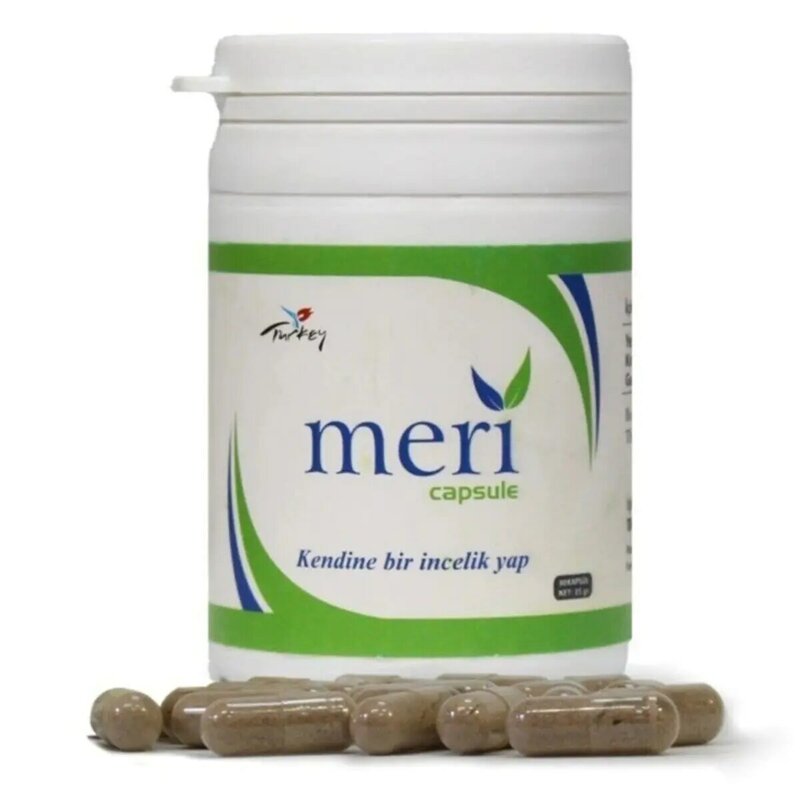 Детоксикационные капсулы Meri's Healthy помогают ослабить быстрое и простое использование