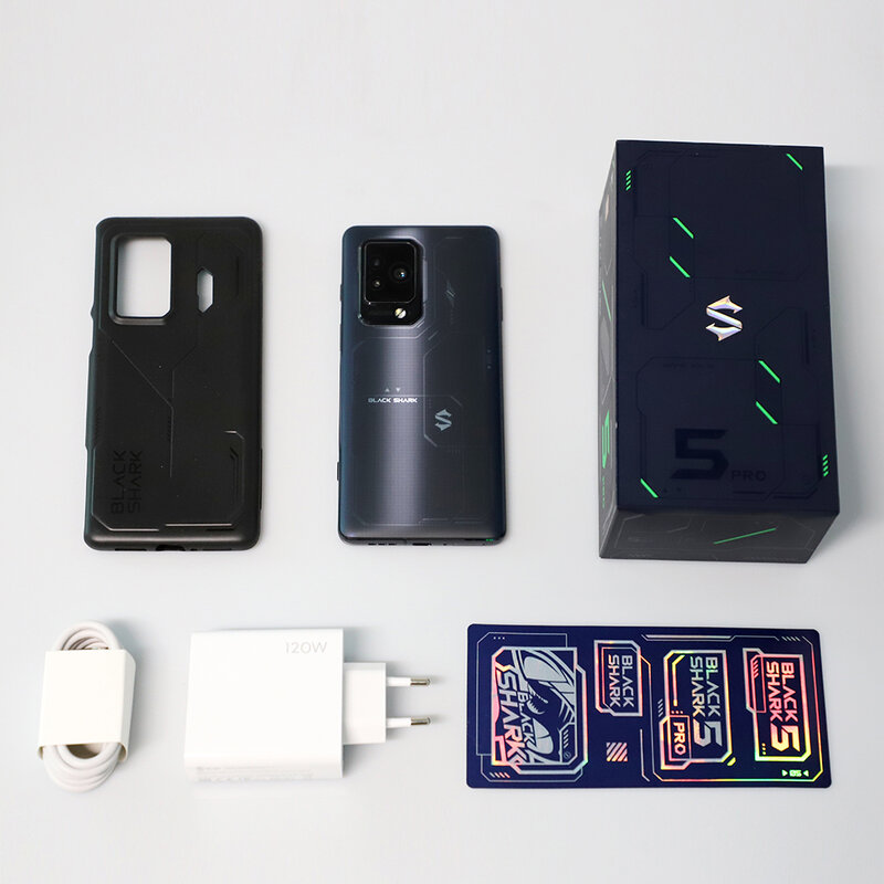 Black Shark-teléfono móvil 5 Pro para videojuegos, smartphone con Snapdragon 8 Gen 1, cámara de 108M, 120W, Super carga, NFC, estreno mundial